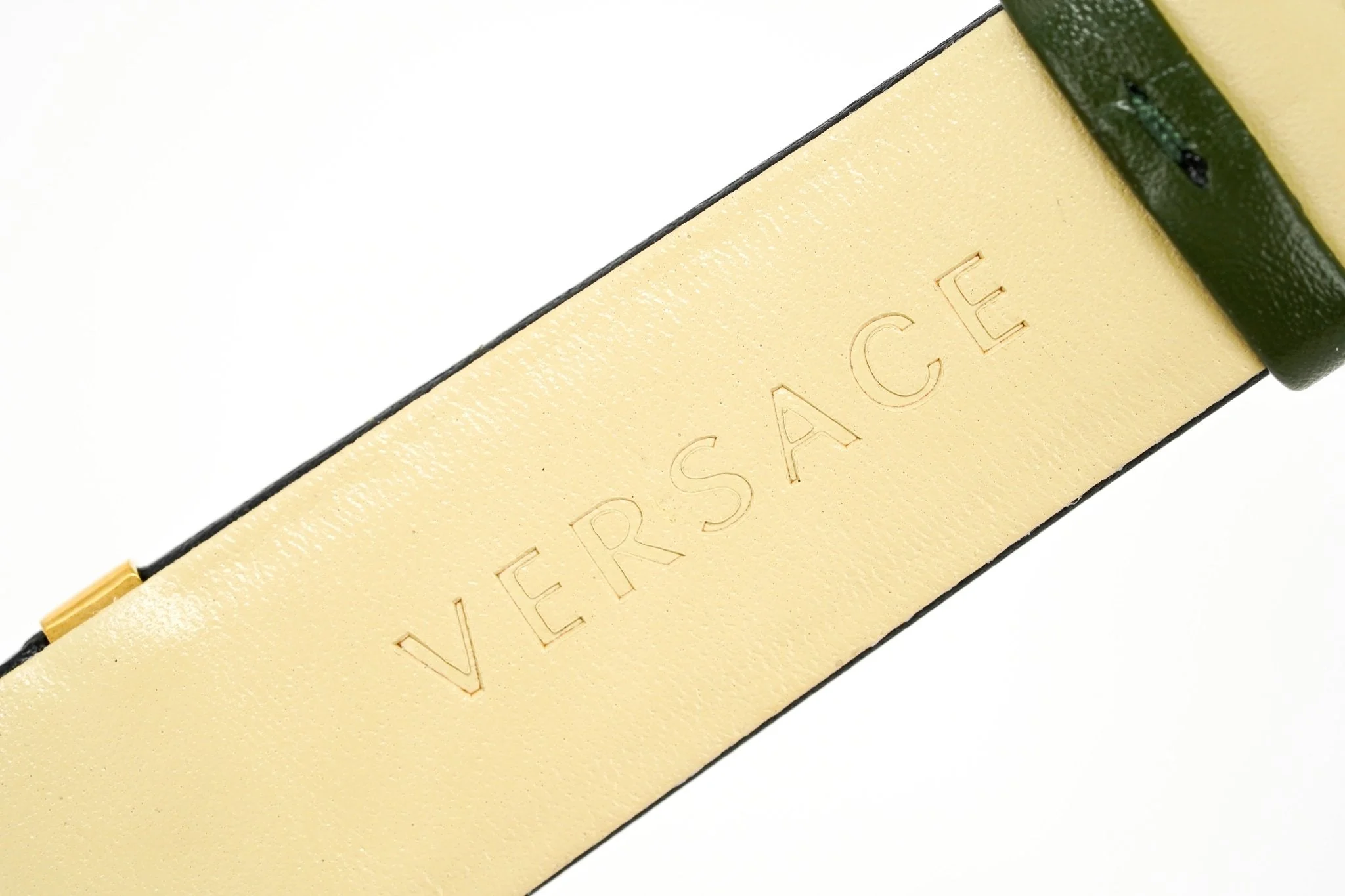 Versace Men's Watch V-Circle Small Seconds Green - Image 16