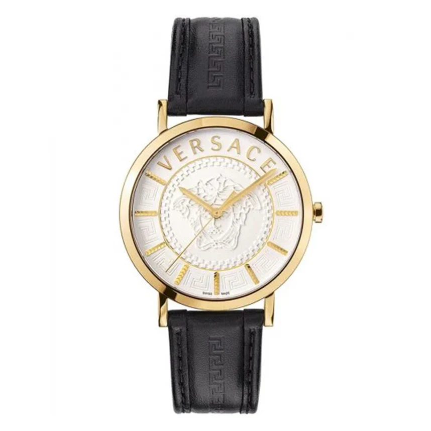 Versace Men's Watch V-Essential White Gold