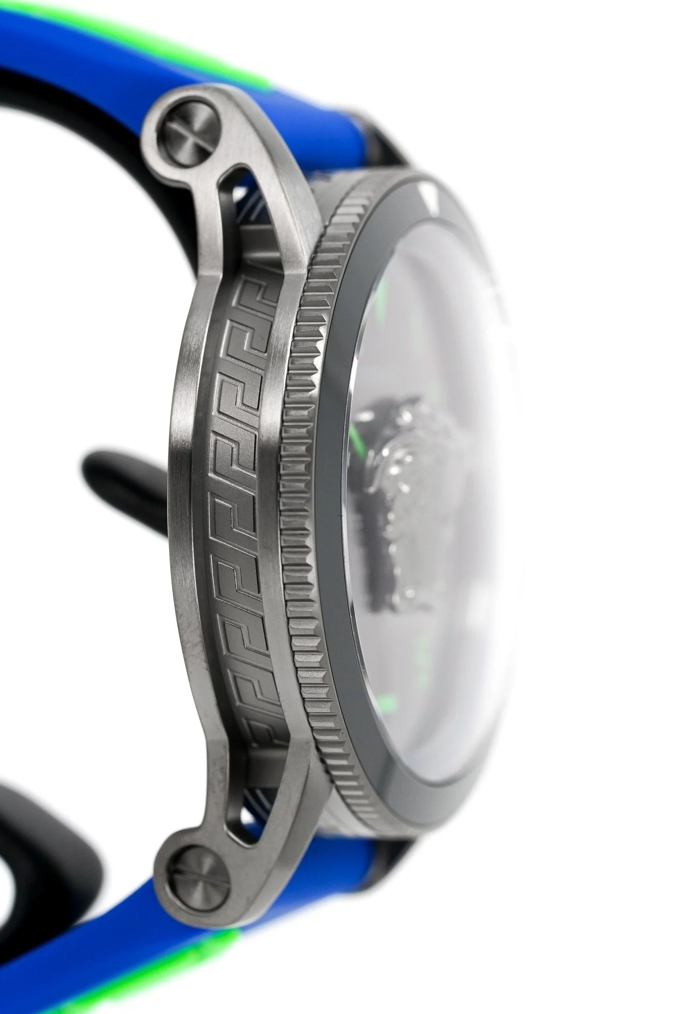 Versace Men's Watch V-Palazzo 43mm Blue - Image 10
