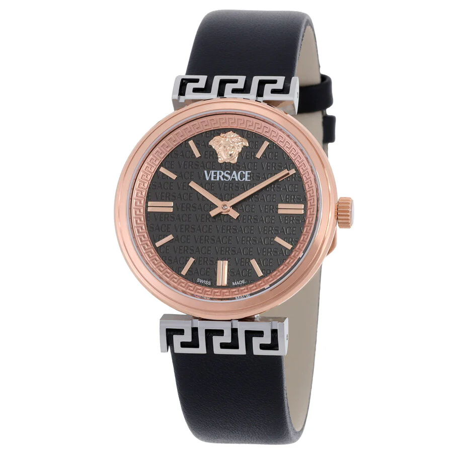 Versace Mythos Ladies’ Black Quartz Watch