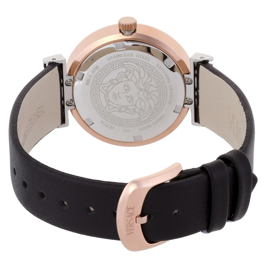 Versace Mythos Ladies’ Black Quartz Watch - Image 3