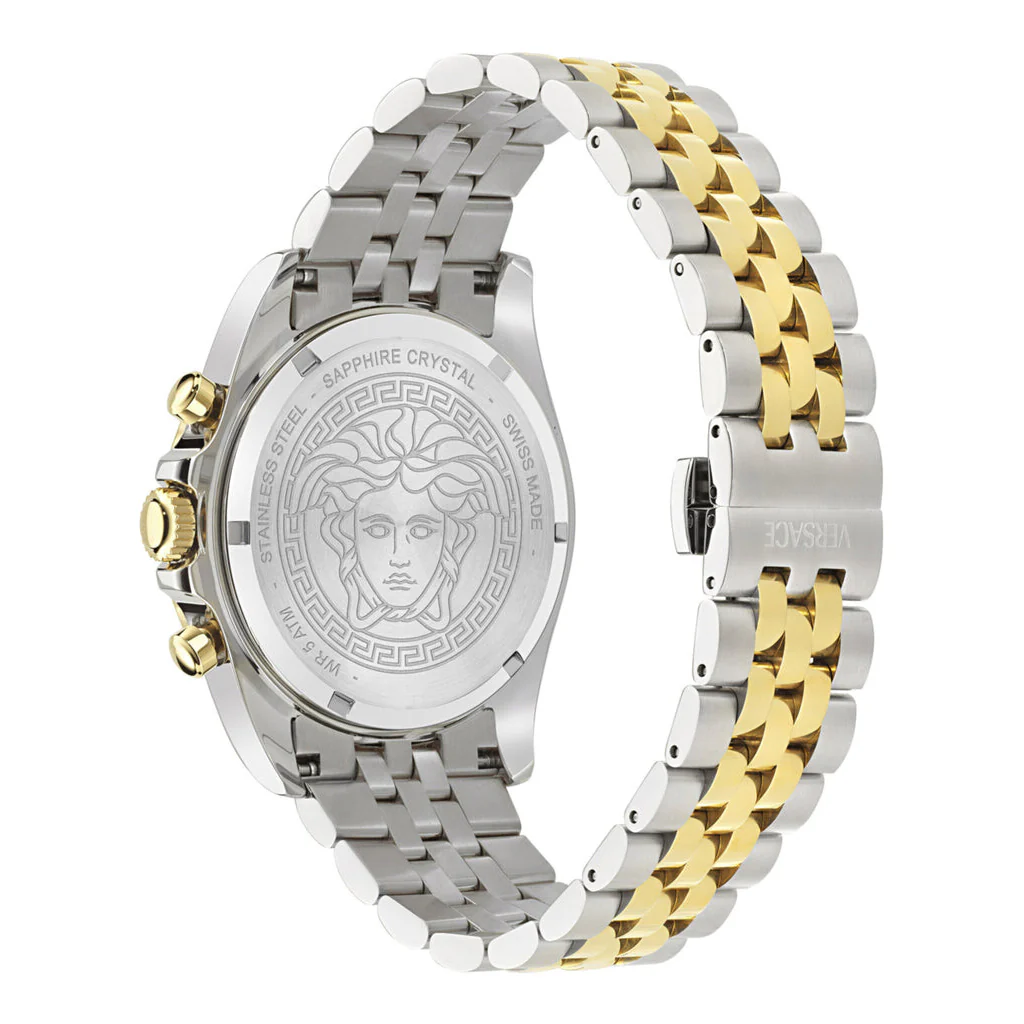 Versace Sport Chronograph Men’s White Quartz Watch - Image 3