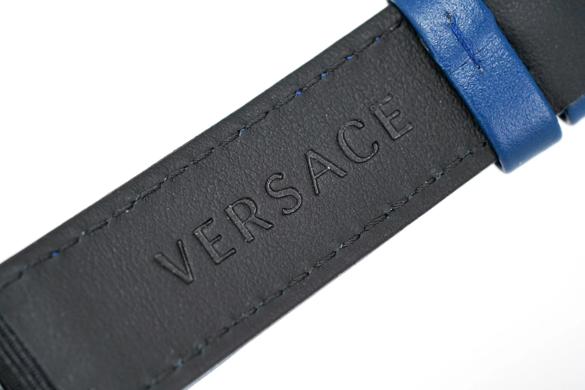 Versace Men's Watch V-Circle Blue - Image 15