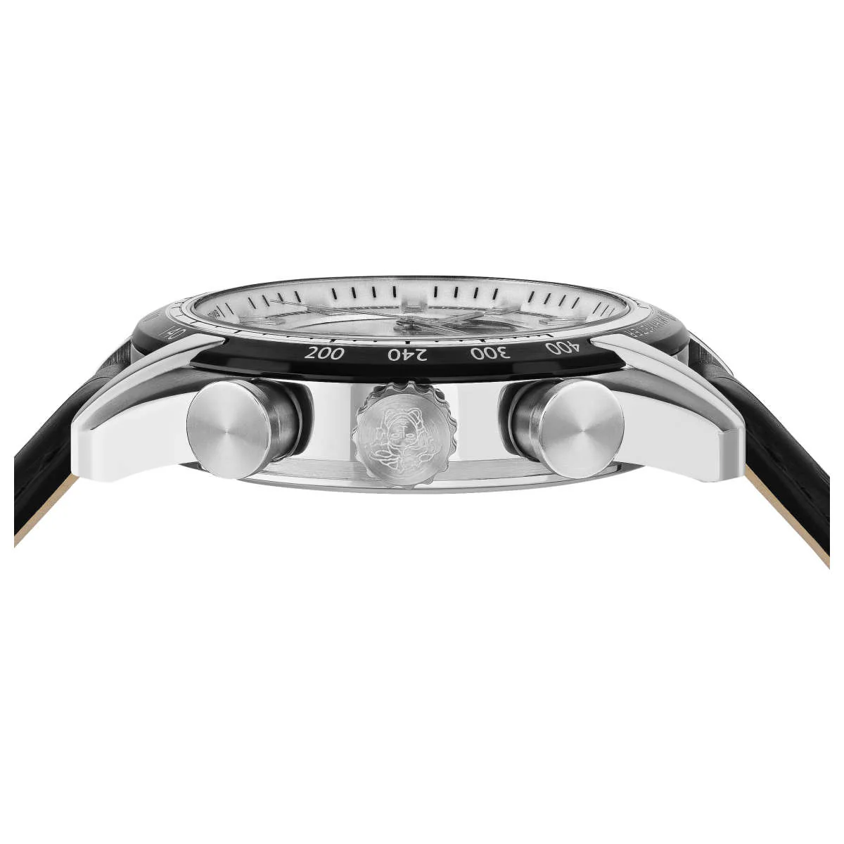Versace V-Ray Men's Black White Chronograph Watch - Image 3