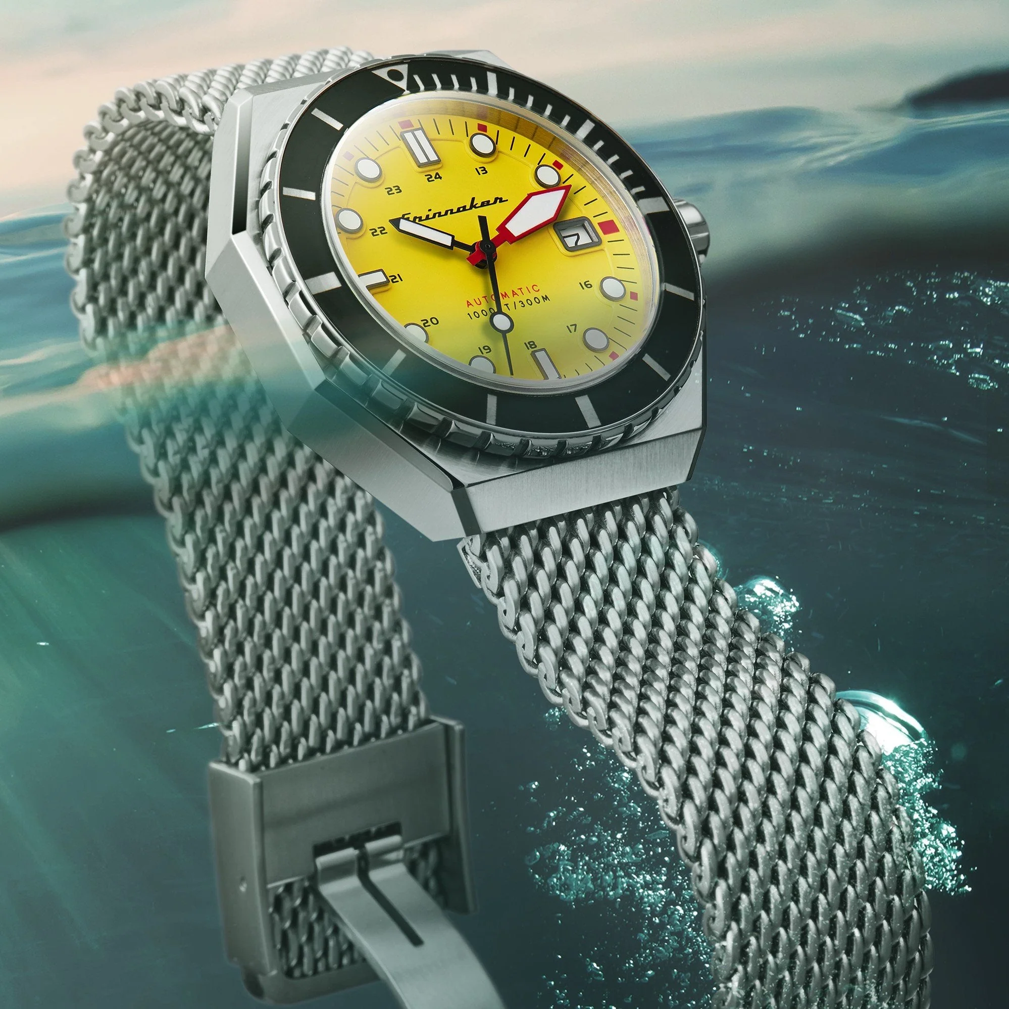 Spinnaker Men's Yellow Dumas Watch - Image 2
